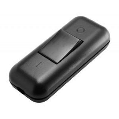 Interruptor Pasante Balancin 2A/250V NEGRO