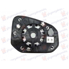 CRISTAL DEL ESPEJO DE LA PUERTA CALEFACTABLE (CRISTAL CONVEXO)(2 PINES)