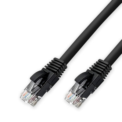 EWENT CABLE CAT.6 U/UTP, CCA, AWG24/1 LSZH NEGRO 3M