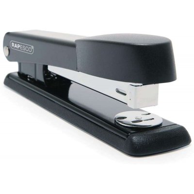 Rapesco Marlin Grapadora Metalica de Sobremesa - Hasta 25 Hojas - Grapas 26/6, 24/6 - Grapado Cerrado y Abierto