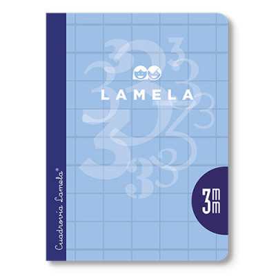 LIBRETA CUARTO 50 HOJAS RAYADO 3 MM-COLORES SURTIDOS LAMELA 06C003 - Color no elegible