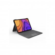 Logitech folio touch Funda con teclado smart connector QWERTY español gris