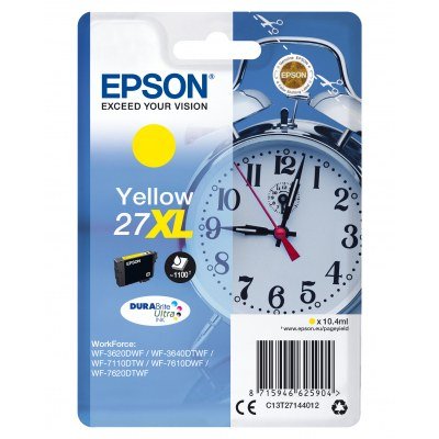 Epson T2714 (27XL) Amarillo Cartucho de Tinta Original - C13T27144012