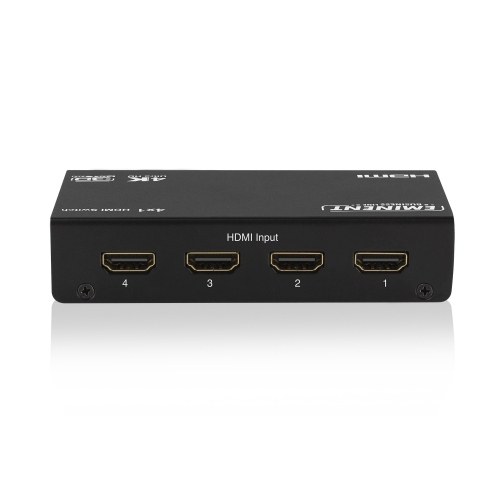 EWENT AB7816 4 x 1 HDMI switch, 3D and 4K support