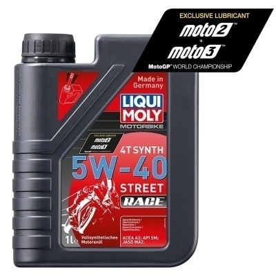 Botella de 1L aceite Liqui Moly 100% sintético 5W-40 Street Race 2592