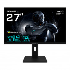 GIGABYTE G27Q3 Monitor Gaming 27” 2K QHD - 2560 x 1440, 320Hz, 1ms, 350 cd/m², FreeSync Premium, Display HDR400, HDMI 2.0, DisplayPort 1.4