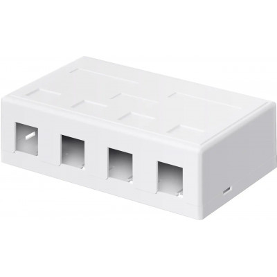 Caja Superficie para 4 KeyStone GOOBAY