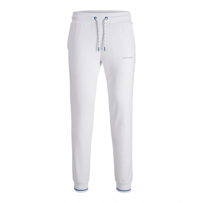 Pantalón JACK & JONES JPSTGORDON JJGLOBUS SWEAT PANTS 12225105 BLANCO Blanco