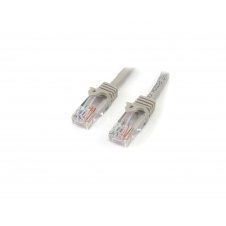 StarTech.com Cable de Red Ethernet 15m UTP Patch Snagless Sin Enganches Cat5e Cat 5e RJ45 - Gris