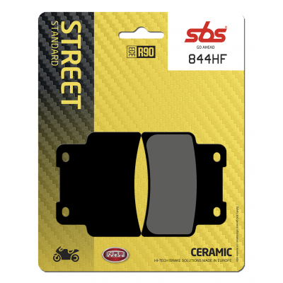 HF Street Ceramic Organic Brake Pads SBS 844HF