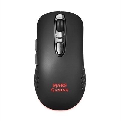 Mouse raton mars gaming optico usb 6 botones 3200ppp rgb negro