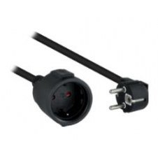 Nanocable Schuko/h A Schuko/m 3m Negro