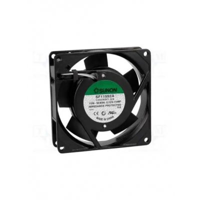 VENTILADOR 115Vac 92x92x25mm 13W 2 Terminales BOLAS Sunon