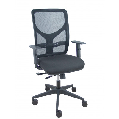 Silla Motilla traslack malla negra asiento bali negro brazo regulable