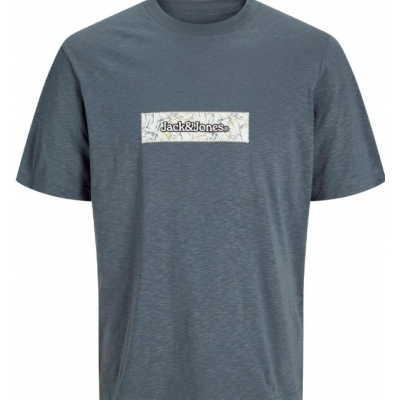 Camiseta JACK & JONES JORSPLIT AOP BRANDING TEE 12272993 GRIS Gris