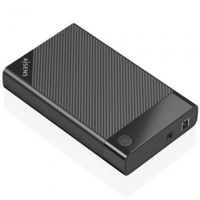 Caja Externa para Disco Duro de 2.5 Aisens ASE-3529B/ USB 3.1/ Sin tornillos
