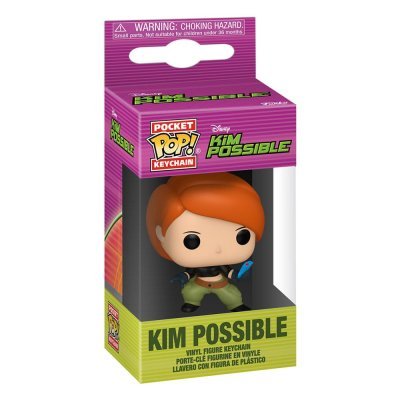 Llavero Funko Pop Kim Possible Kim | Material: Vinilo | Tamaño: 4 cm | Detalles pintados a mano