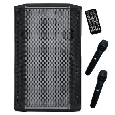 Coolsound Pro 600 Altavoz Autoamplificado Bluetooth 500W 8 100W RMS con Bateria - True Wireless - USB, SD - 2 Microfonos Serie Pro - Autonomia hasta 4.5h - Mando a Distancia