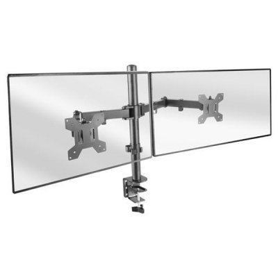 Soporte para 2 Monitores Mars Gaming MARM2/ hasta 8kg