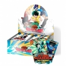 Juego de cartas my hero academia booster box display series 3 24 unidades inglés