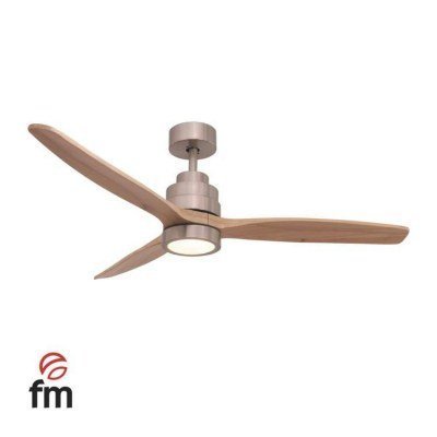 VENTILADOR TECHO FM VT7000L 3P 107CM LUZ, MANDO, DC BAJO CONS.