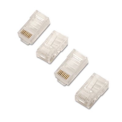 CONECTOR RJ45 CAT 5 (BOLSA 10 UNIDADES) AISENS 8 HILOS/AWG2