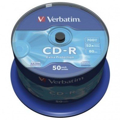 CD-R Verbatim Datalife 52X/ TarrinA50uds