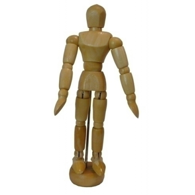 MANIQUI PINTURA MASCULINO 14 cm