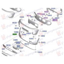 PARACHOQUE DELANTERO PARTE INFERIOR(O)