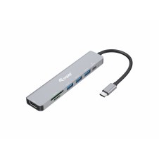 Equip 133494 base para portátil y replicador de puertos Alámbrico USB 3.2 Gen 1 (3.1 Gen 1) Type-C Plata