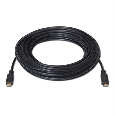 Cable hdmi nanocable hec con repetidor 30m - macho - macho - negro