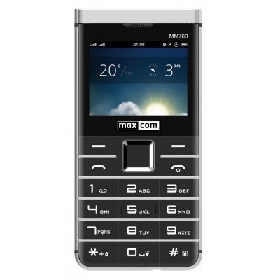 Telefono movil maxcom comfort mm750 negro 2.3pulgadas - 2mpx - 2g