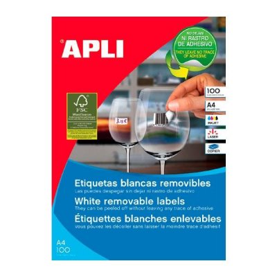 APLI C.4400 etiquetas 48,5x25,4mm