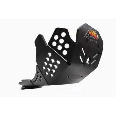 Cubrecarter enduro AXP Xtrem PHD negro Honda CRF450R/RX AX1512