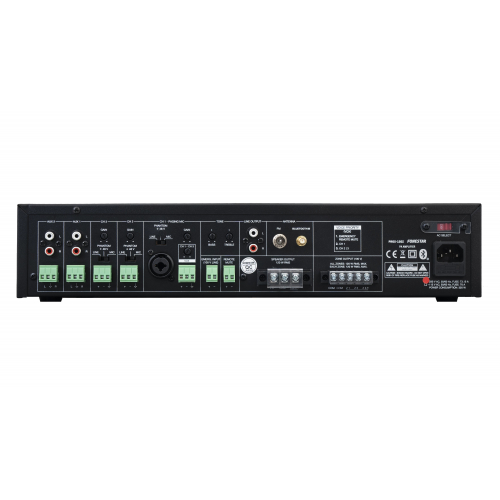 Amplificador PA 120Wrms 3Zonas BT/USB/MP3/FM FONESTAR