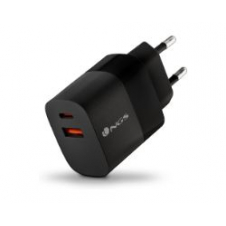 Cargador Pared NGS 1xUSB-C 1xUSB-A 45W Negro (BUD45W)