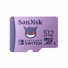 TARJETA MICROSDXC SANDISK POKÉMON™ GENGAR 512GB SDSQXAO-512G-GN6ZK