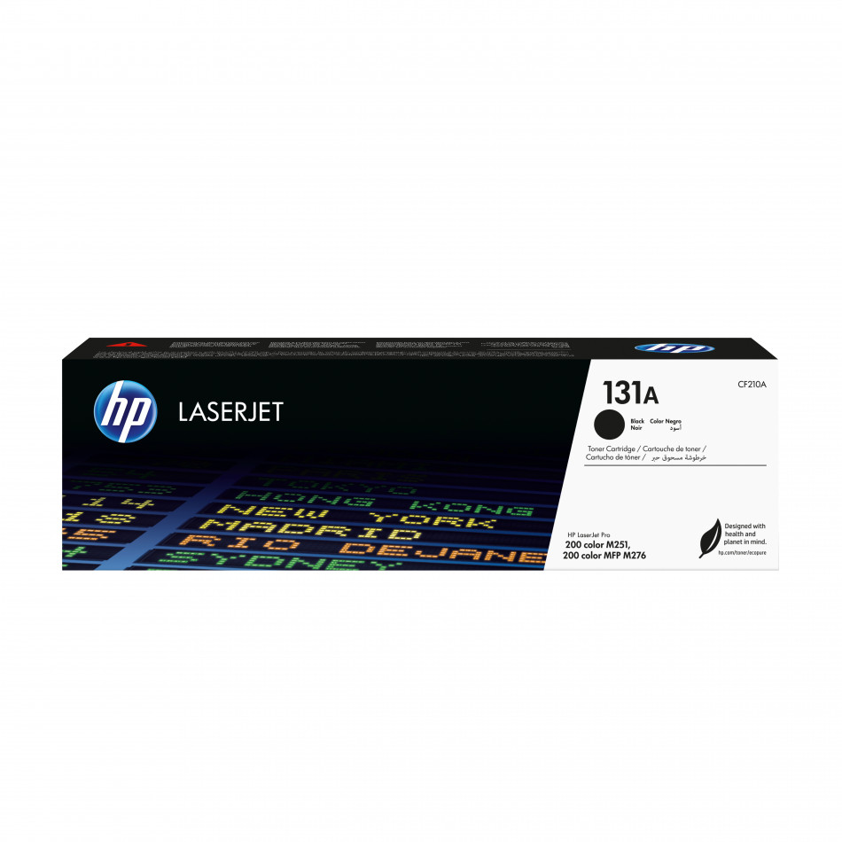 HP 131A CF210A tóner Laserjet negro 1600.pág