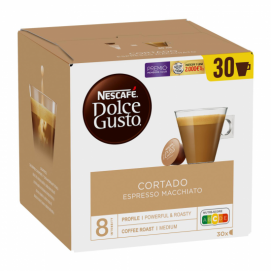Estuche de cápsulas de café Dolce Gusto 12405893 CORTADO, 30 cápsulas