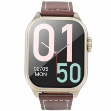 Hoco Y17 SmartWatch con llamadas Bluetooth Dorado