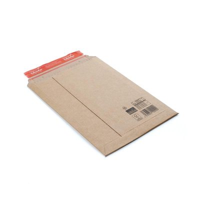ColomPac Bolsas Original - Carton corrugado extrafuerte - 250 x 351 x 50 mm - Tira de silicona - Caja 100 bolsas