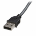 Cable Kvm Ultra Thin Delgado De 3M Vga Usb Hd15 2-En-1 Para Uso En Conmutador Switch Kvm