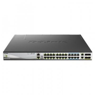 SWITCH GESTIONABLE D-LINK DMS-3130-30TS 24X100/1000/2.5GBASE-T / 2X100/1000/2.5G/5G/10GBASE-T / 4 pu