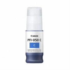 Tinta Canon PFI-050 C a Base de Pigmentos 70ml para imagePROGRAF TC-20 Color Cian