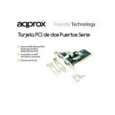 TARJETA SERIE 2 PUERTOS PCI APPROX APPPCI2S