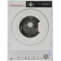 Lavadora integrable Sharp ES-NIB814BWNA-ES, 8 kg, 1400 rpm, clase A, blanca