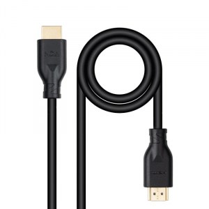 Cable HDMI Nanocable, V2.0, 4K@60Hz, 18Gbps, CCS, 5 metros