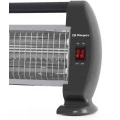 Estufa de cuarzo Orbegozo BP 0206, 1.200 W, 3 potencias, negro - imagen 6