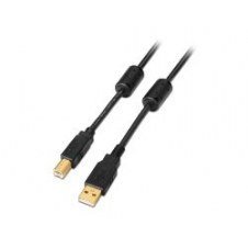Cable Aisens Usb-a/m A Usb-b/m 5m Negro