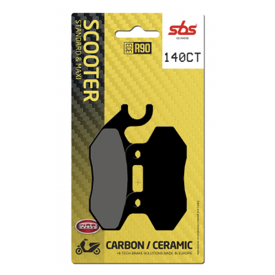 CT Scooter Carbon Tech Organic Brake Pads SBS 140CT